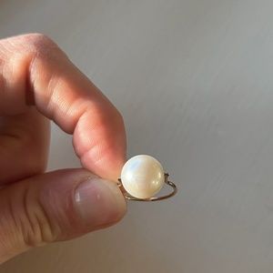 Catbird gumball pearl ring